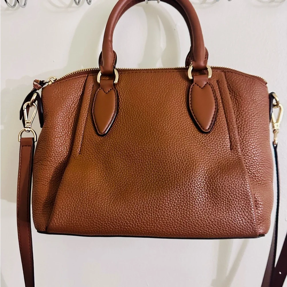 Michael Kors Tan Leather Satchel